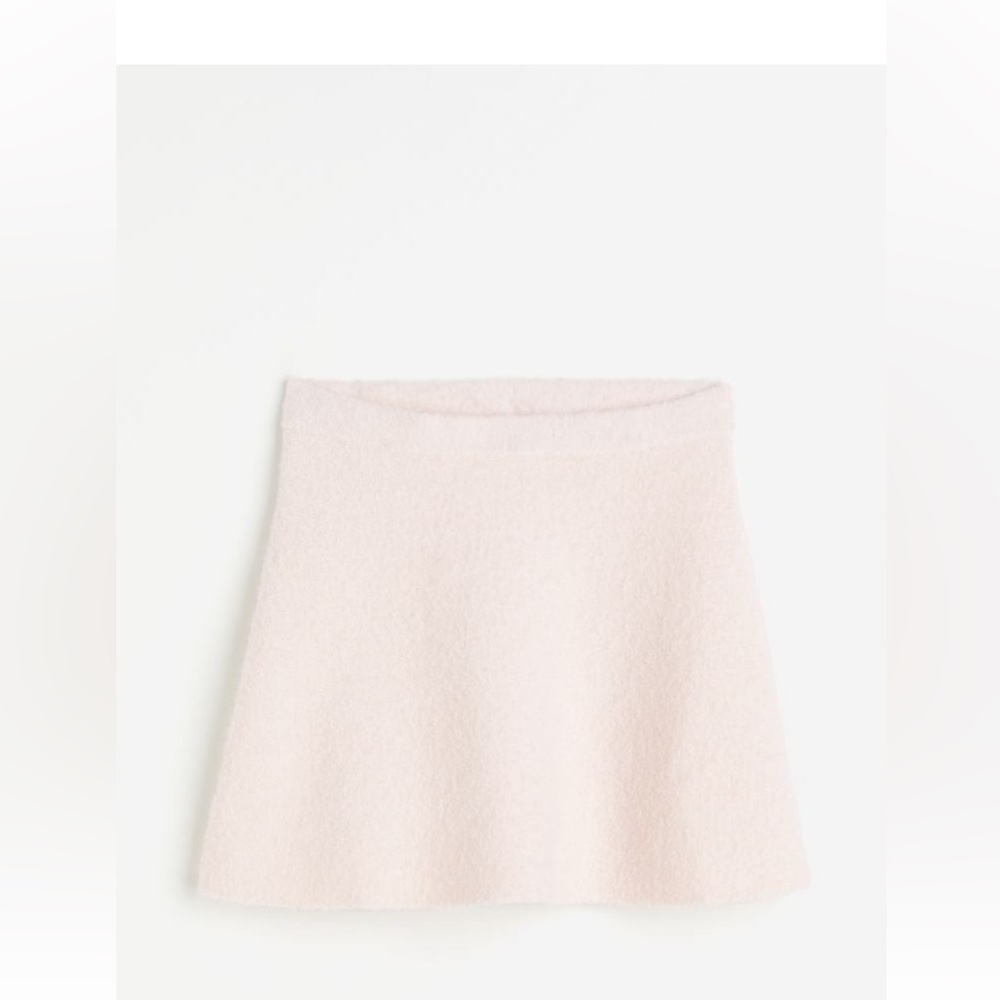 H&M knit a line mini skirt
